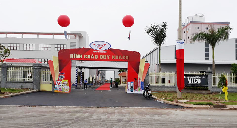 Nhà máy VICO hiện đại hàng đầu Châu Á Nhà máy VICO hiện đại hàng đầu Châu Á