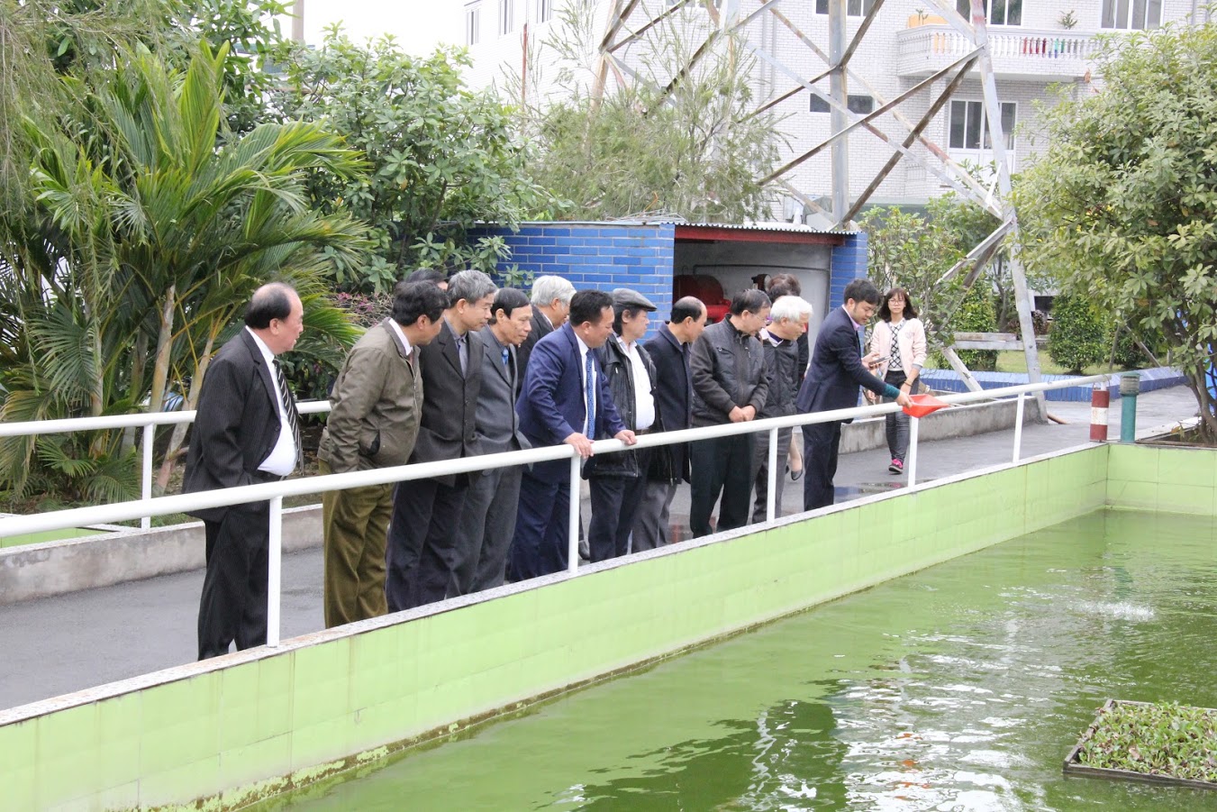 Liên hiệp các Hội Khoa học và Kĩ thuật Hải Phòng tham quan nhà máy công ty VICO Lien hiep cac Hoi Khoa hoc và Ki thuat Hai Phong tham quan nha may cong ty VICO