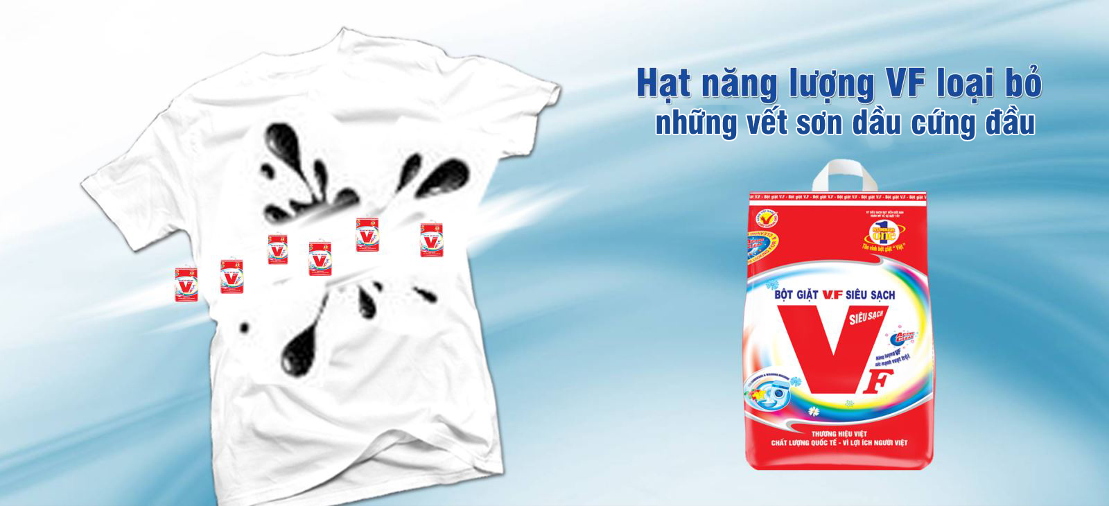 Bột giặt VF Siêu Sạch