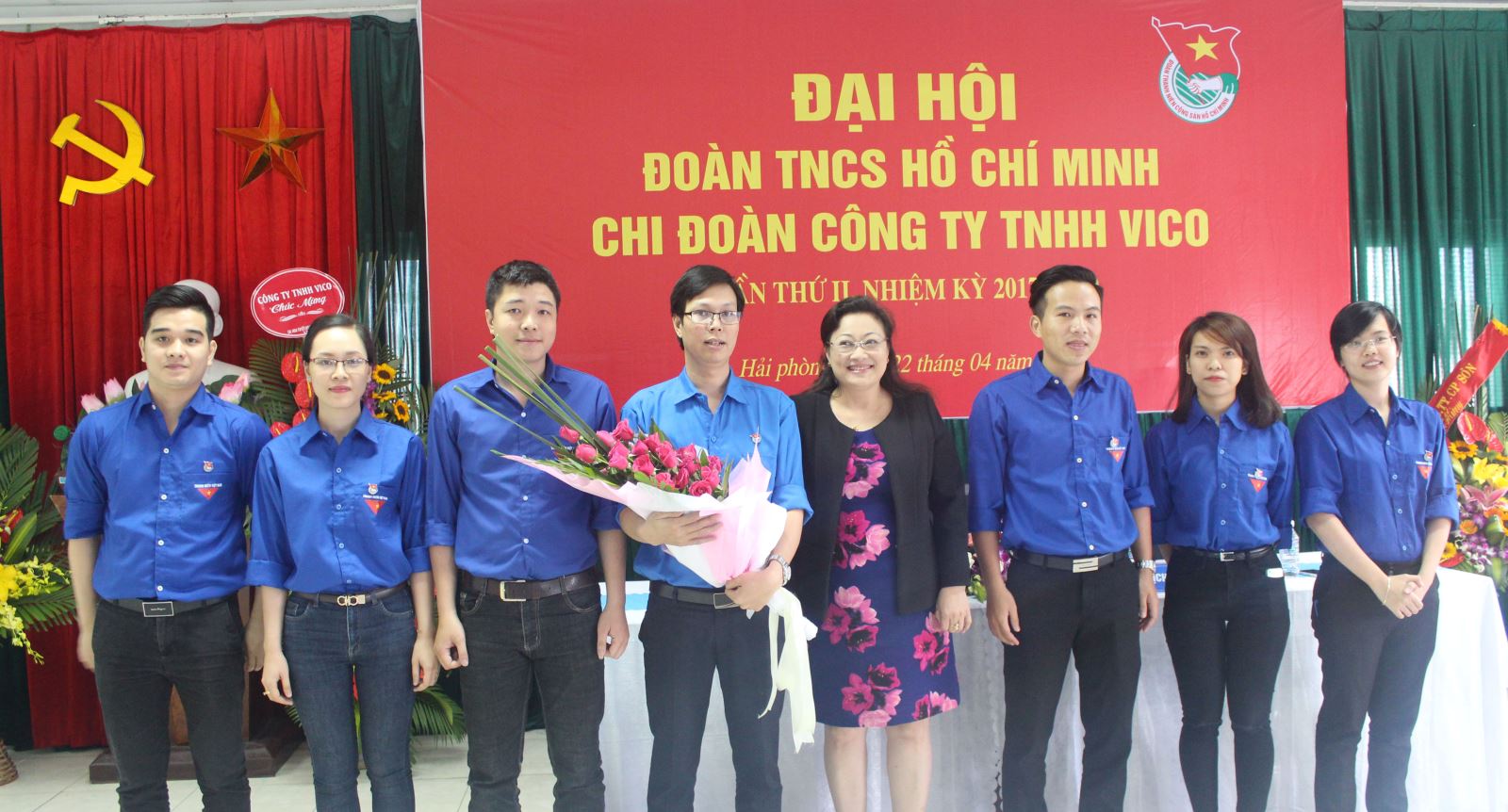 Đại hội Đoàn TNCS Hồ Chí Minh công ty VICO Dai hoi Doan TNCS HCM cong ty VICO