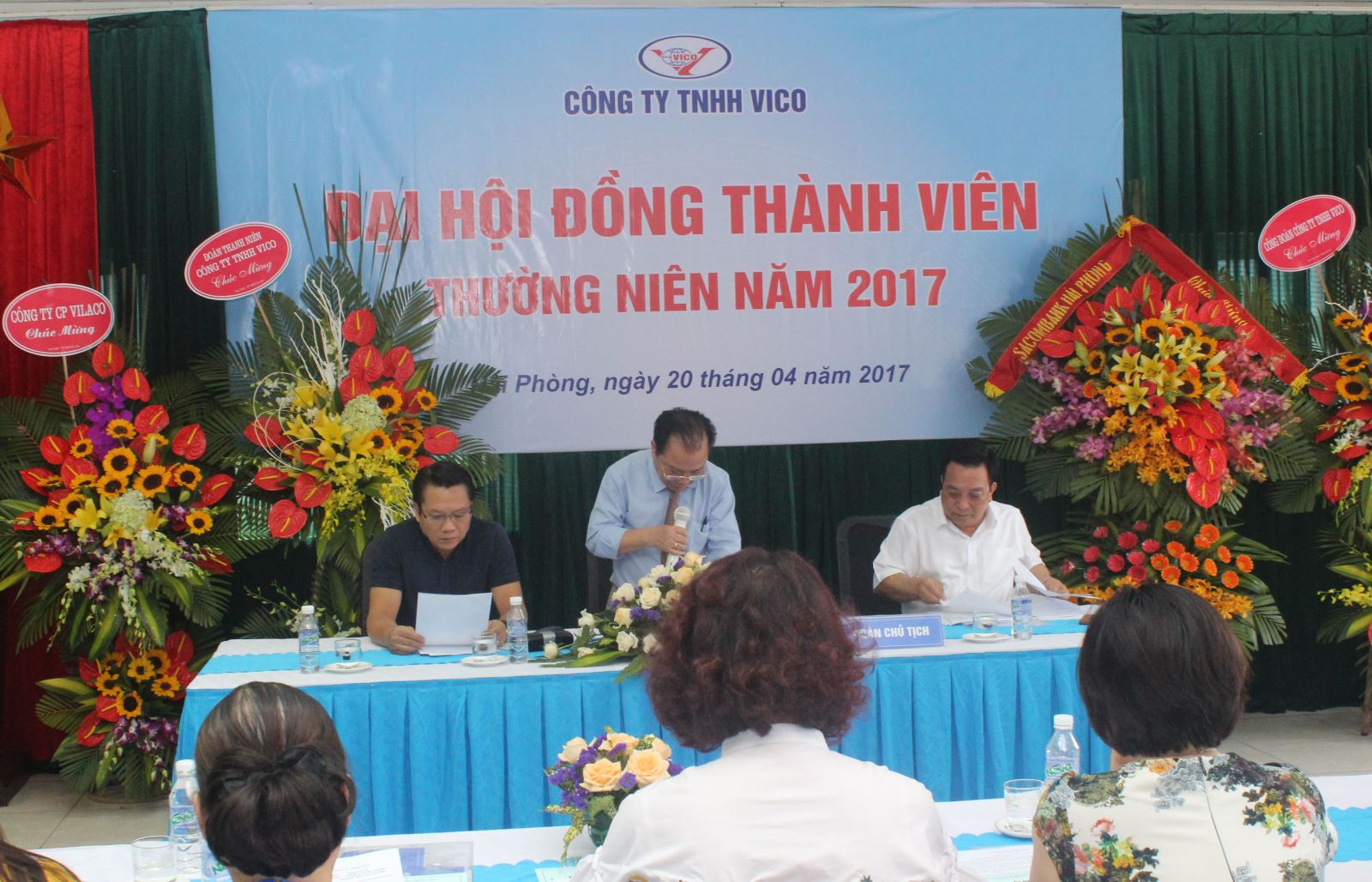 Đại hội đồng thành viên thương niên năm 2017 công ty VICO