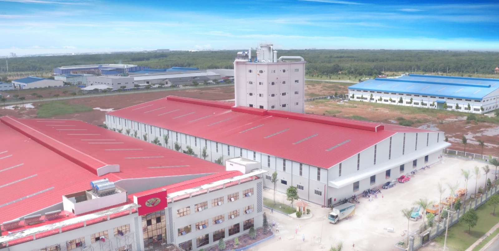 Nhà máy VICO nhìn từ trên cao