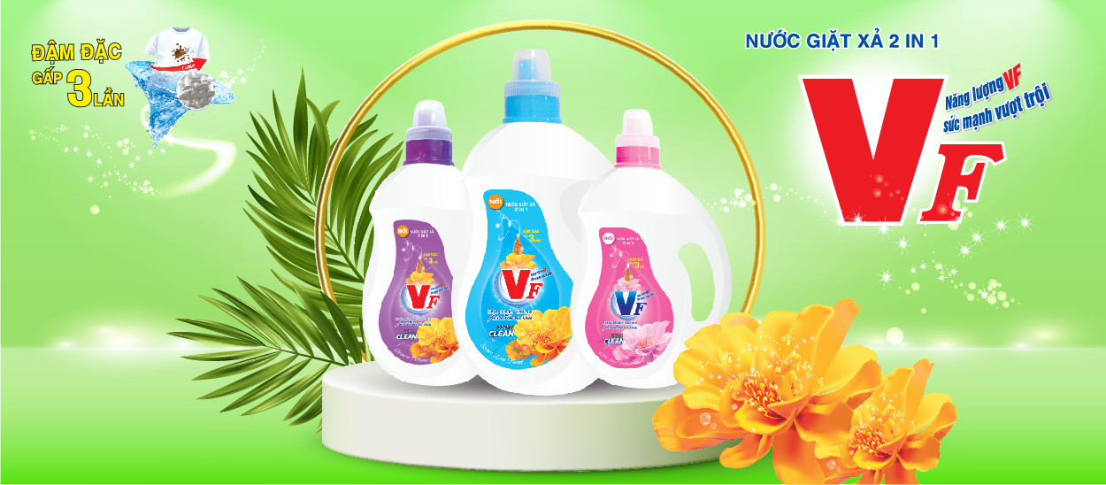 Nước giặt xả VF an toàn cho làn da nhạy cảm
