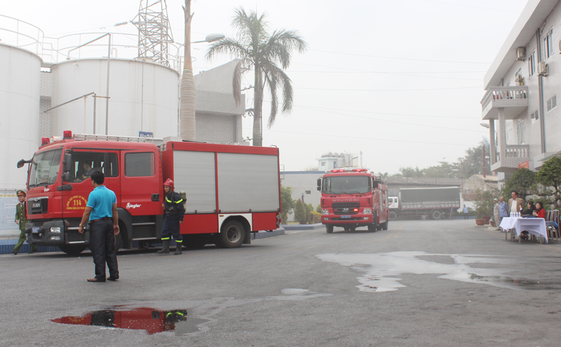 Vico diễn tập PCCC 2016 Vico diễn tập PCCC 2016
