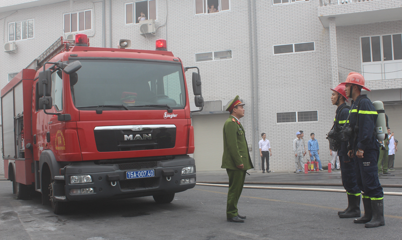 Vico diễn tập PCCC 2016 Vico diễn tập PCCC 2016