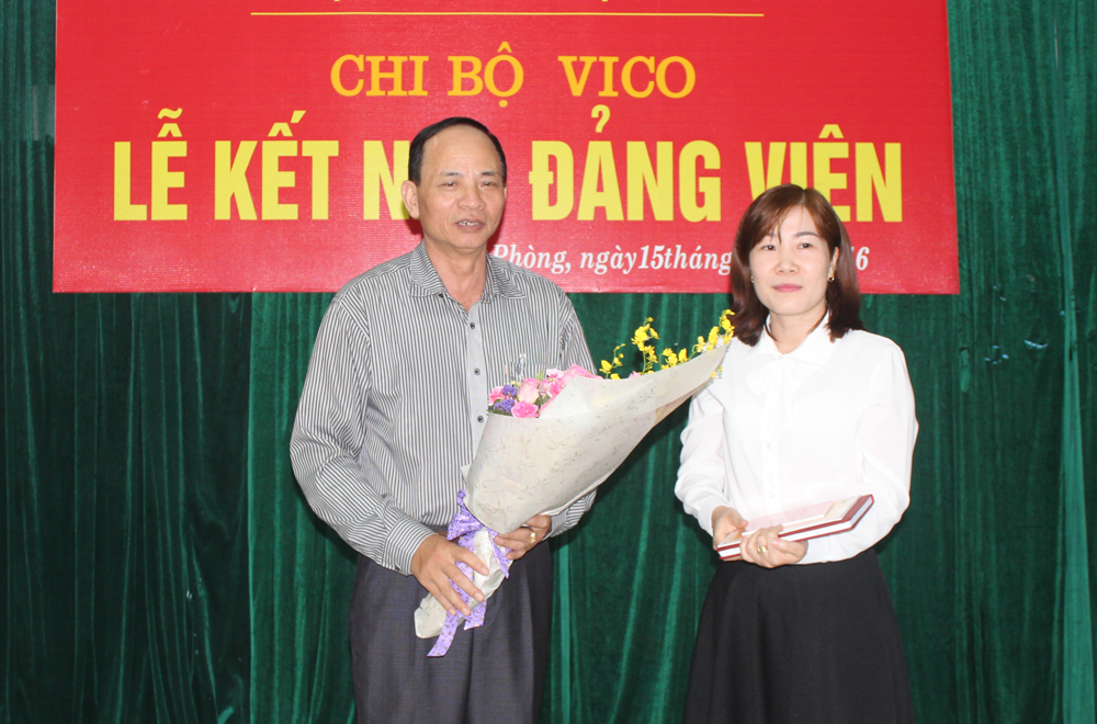 Chi bộ vico kết nạp Đảng viên 2016 Chi bộ vico kết nạp Đảng viên 2016