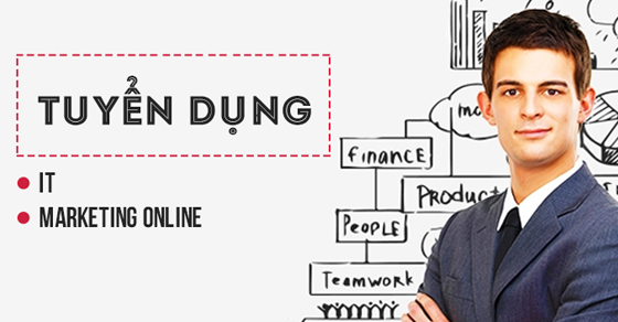 Tuyển nhân viên IT, Marketing Online