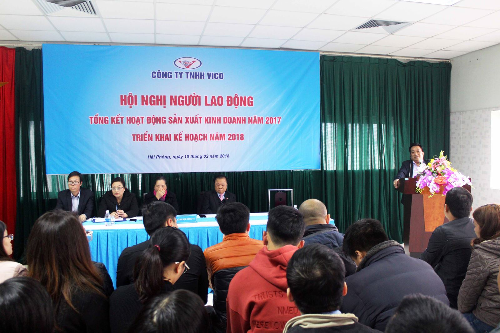 Tưng bừng ngày hội người lao động tại Công ty TNHH VICO