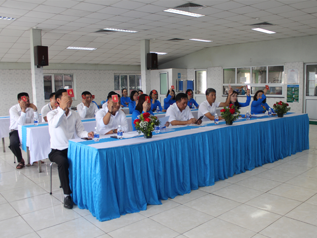 Đại hội chi bộ công ty TNHH VICO lần thứ VI nhiệm kỳ 2022-2025