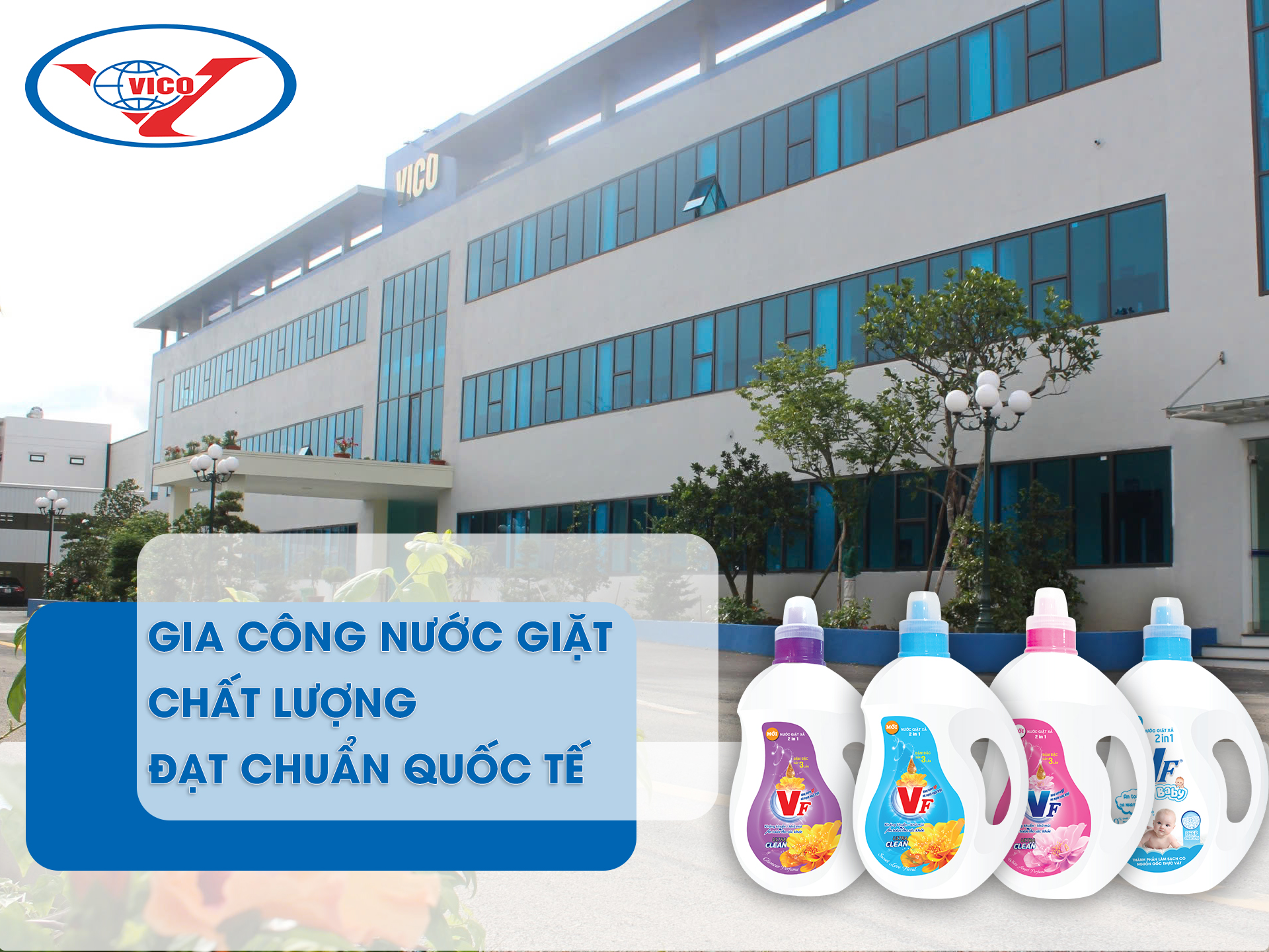 Gia Công Nước Giặt Tại VICO – Giải Pháp Chất Lượng Cho Thương Hiệu Của Bạn