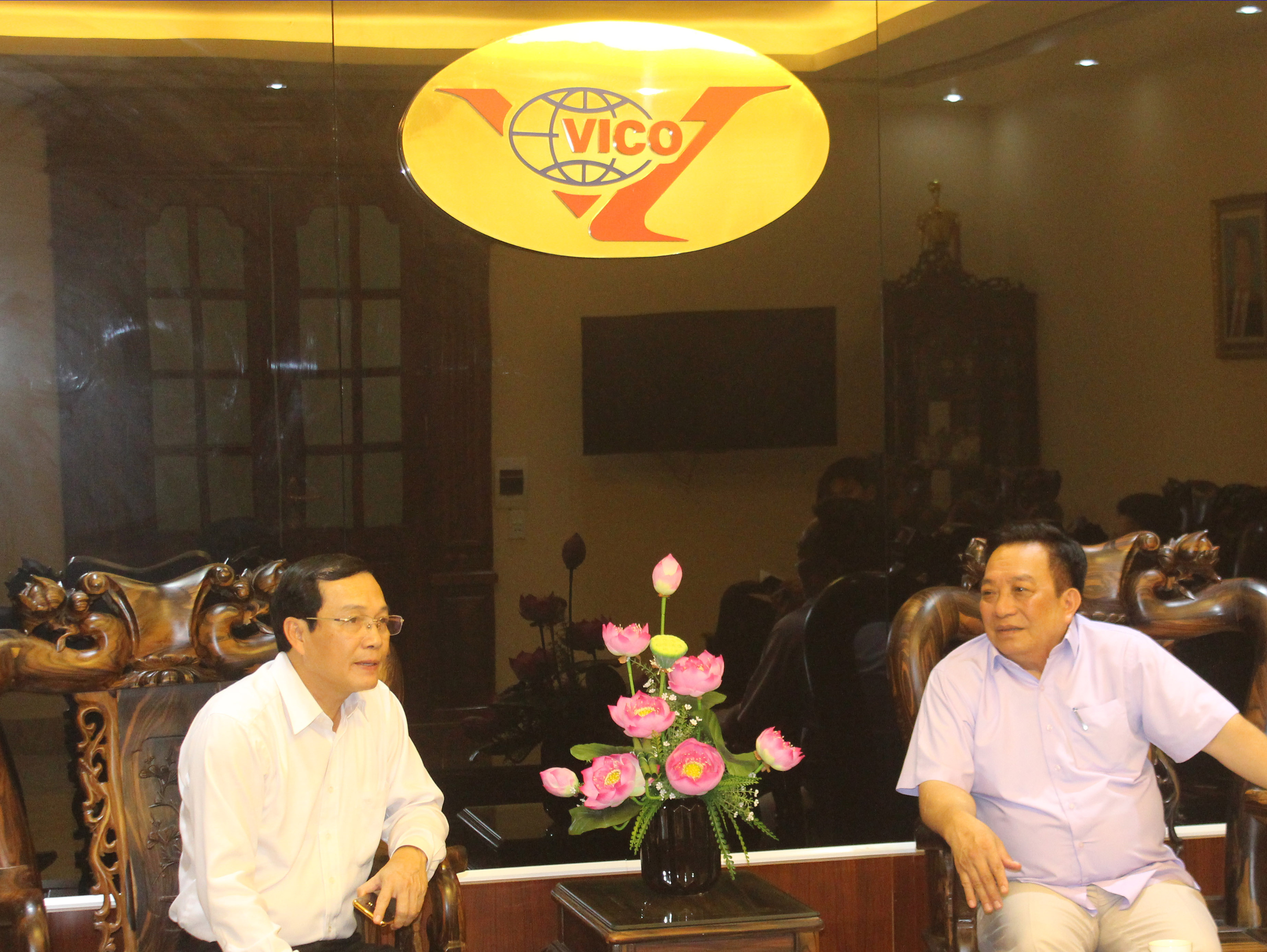Buổi gặp mặt giữa Liên đoàn Lao động Thành phố và Công ty VICO