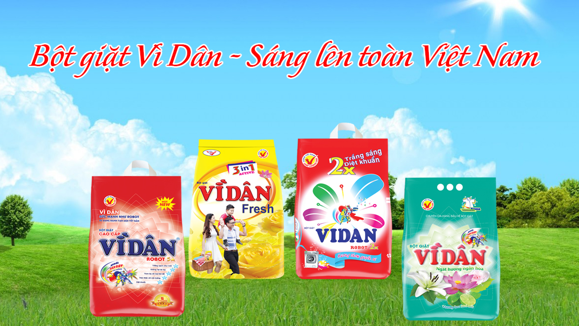 Quá trình ra đời và phát triển của Bột giặt Vì Dân