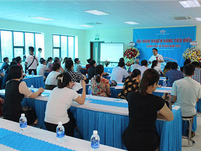 Hội nghị khách hàng tiêu biểu thành phố Hải Phòng năm 2022 - Công ty trách nhiệm hữu hạn VICO