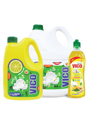 Nước rửa chén Vico chanh