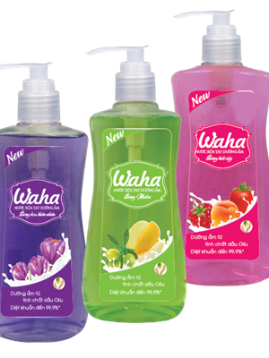 Nước rửa tay Waha